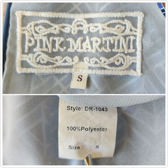 Pink Martini geometric sleeveless shift dress sz S - Picture 7 of 7